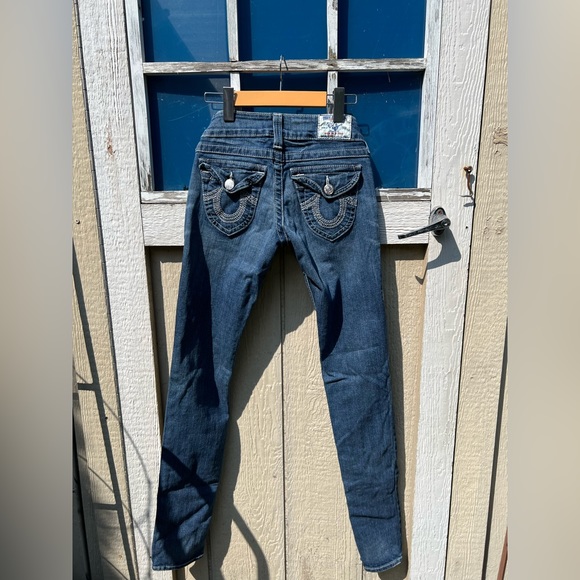 Gently Worn True Religion Skinny Jeans. - Picture 2 of 10